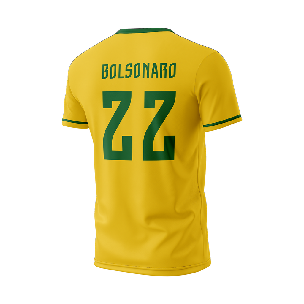 Camisa Brasil Masculina Bolsonaro 22