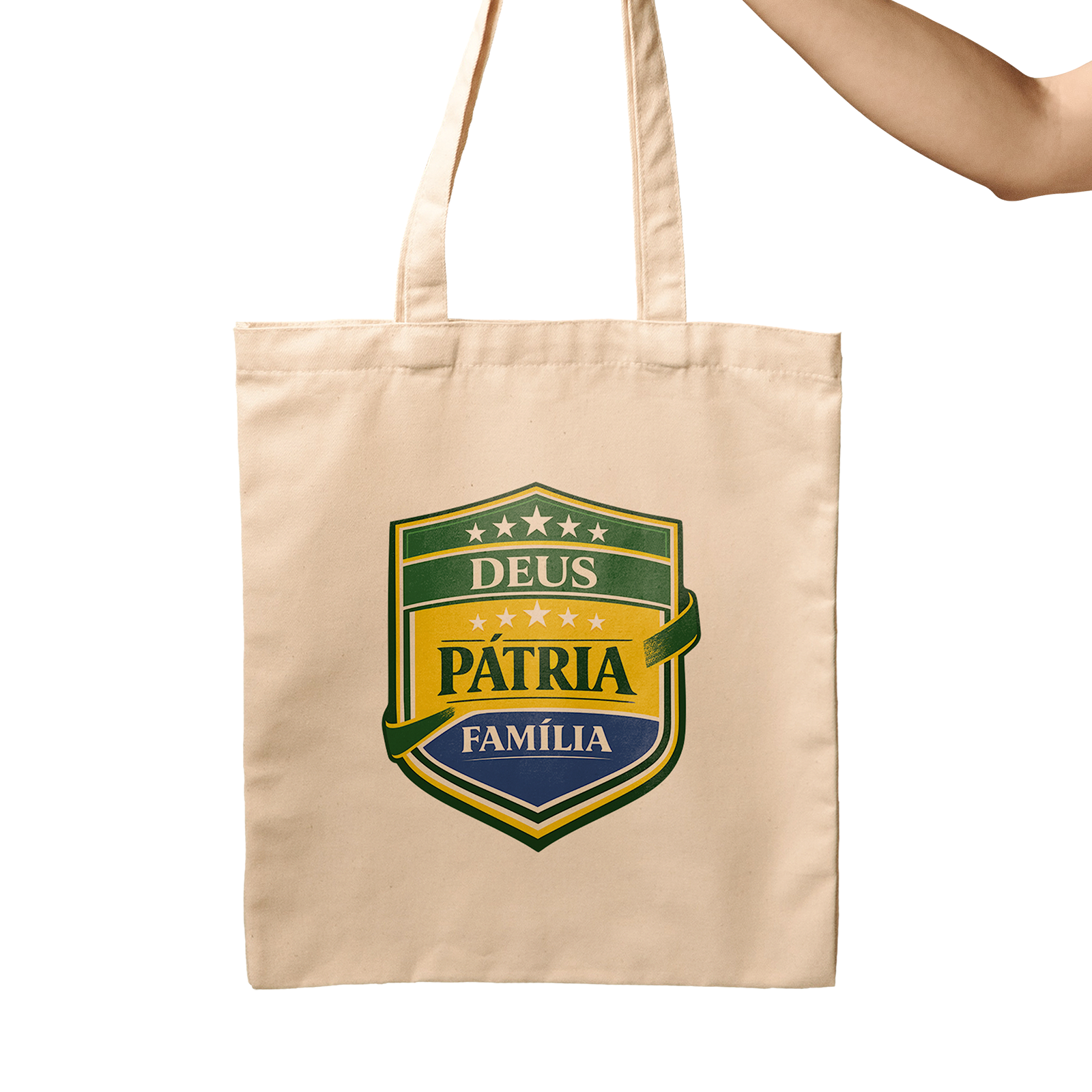 Ecobag Deus Pátria Família